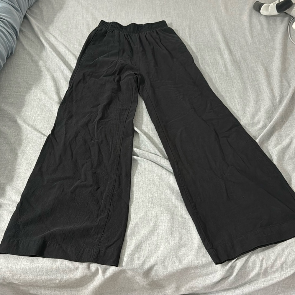 Cotton One Wide Leg Pant